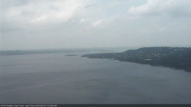Lake Travis webcam, May 20, 2019 10:25 AM CT