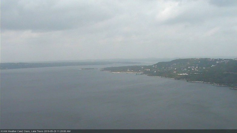 Lake Travis webcam, May 20, 2019 10:30 AM CT