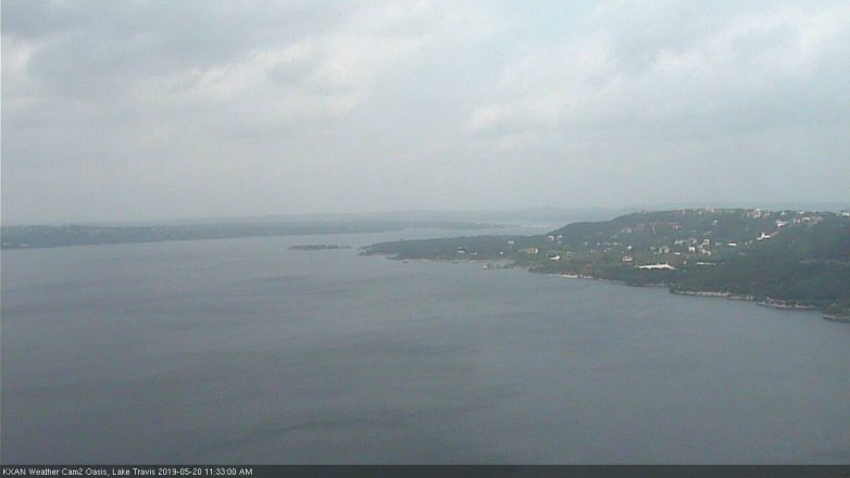 Lake Travis webcam, May 20, 2019 10:35 AM CT