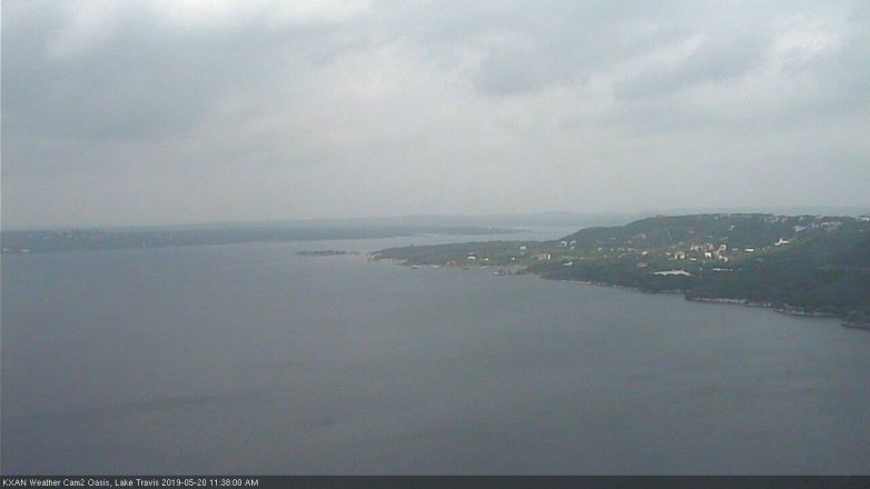 Lake Travis webcam, May 20, 2019 10:40 AM CT
