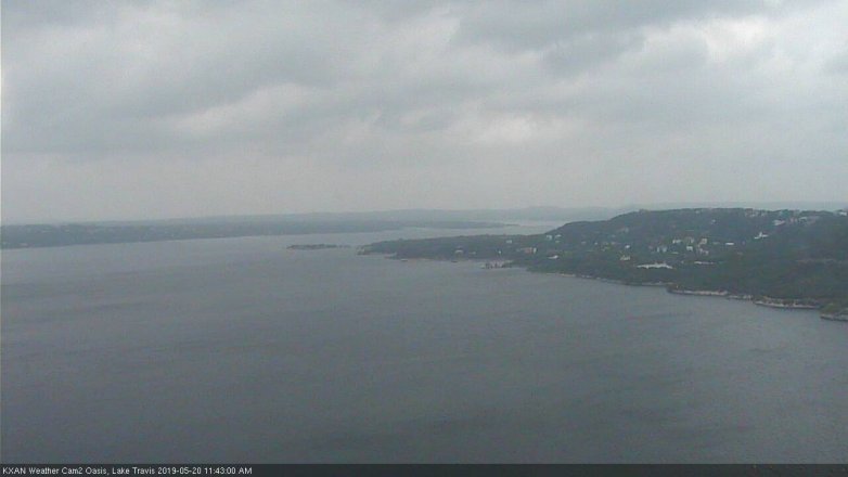 Lake Travis webcam, May 20, 2019 10:45 AM CT