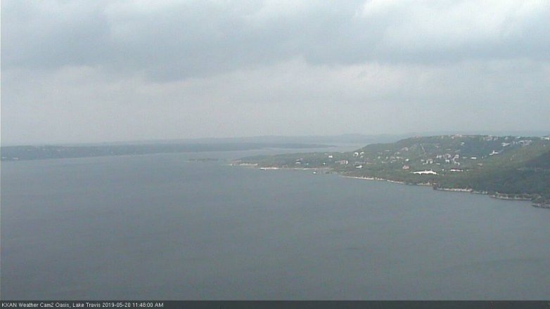 Lake Travis webcam, May 20, 2019 10:50 AM CT