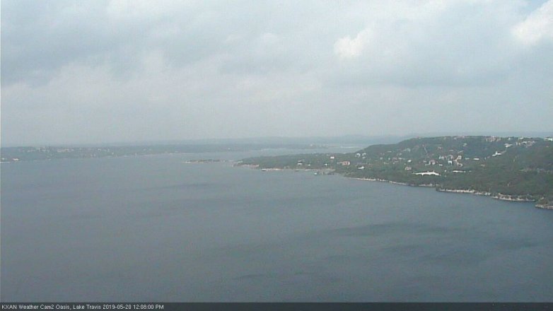 Lake Travis webcam, May 20, 2019 11:10 AM CT