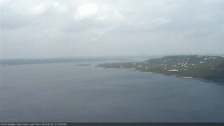 Lake Travis webcam, May 20, 2019 11:15 AM CT
