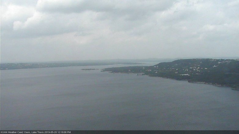 Lake Travis webcam, May 20, 2019 11:20 AM CT