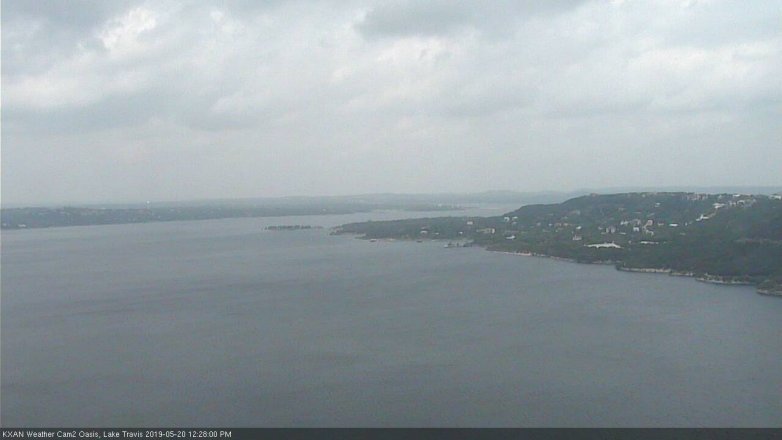Lake Travis webcam, May 20, 2019 11:30 AM CT