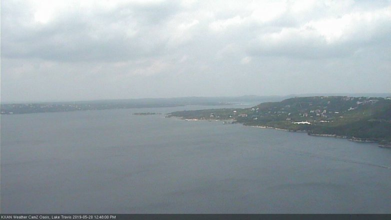 Lake Travis webcam, May 20, 2019 11:50 AM CT
