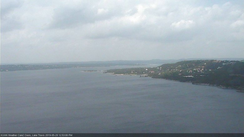 Lake Travis webcam, May 20, 2019 11:55 AM CT