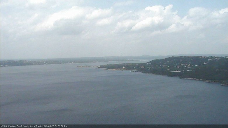 Lake Travis webcam, May 20, 2019 12:05 PM CT