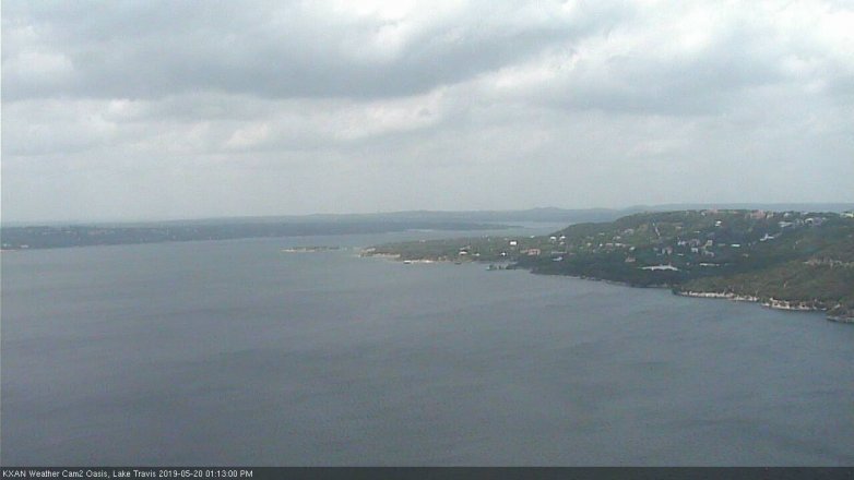 Lake Travis webcam, May 20, 2019 12:15 PM CT