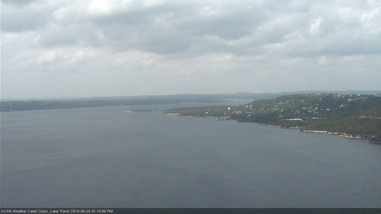 Lake Travis webcam, May 20, 2019 12:20 PM CT