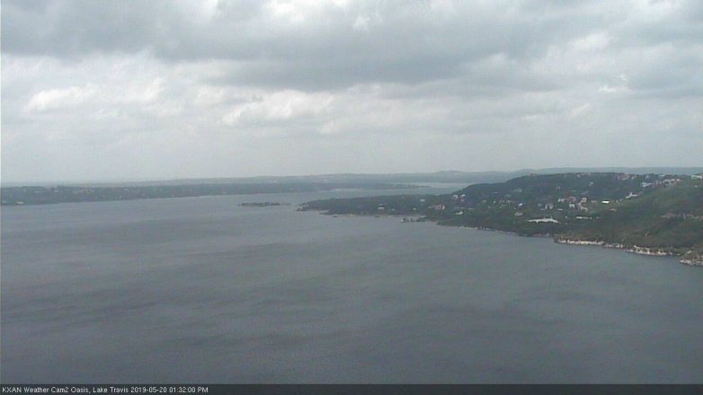 Lake Travis webcam, May 20, 2019 12:35 PM CT