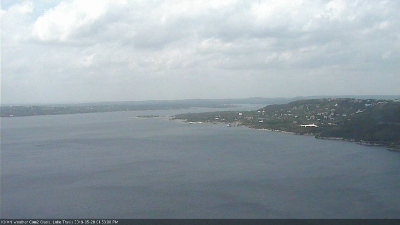 Lake Travis webcam, May 20, 2019 12:55 PM CT