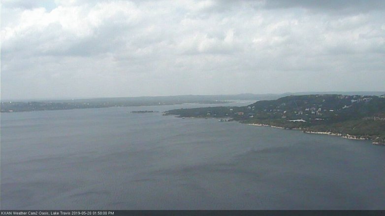 Lake Travis webcam, May 20, 2019 1:00 PM CT