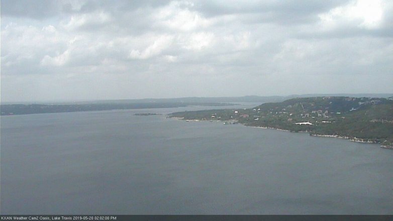Lake Travis webcam, May 20, 2019 1:05 PM CT