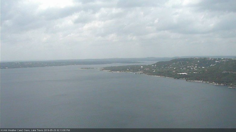 Lake Travis webcam, May 20, 2019 1:15 PM CT