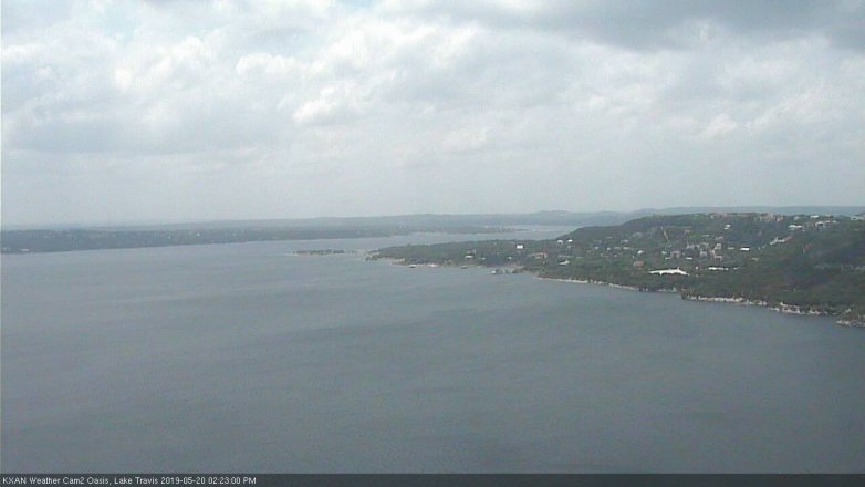 Lake Travis webcam, May 20, 2019 1:25 PM CT
