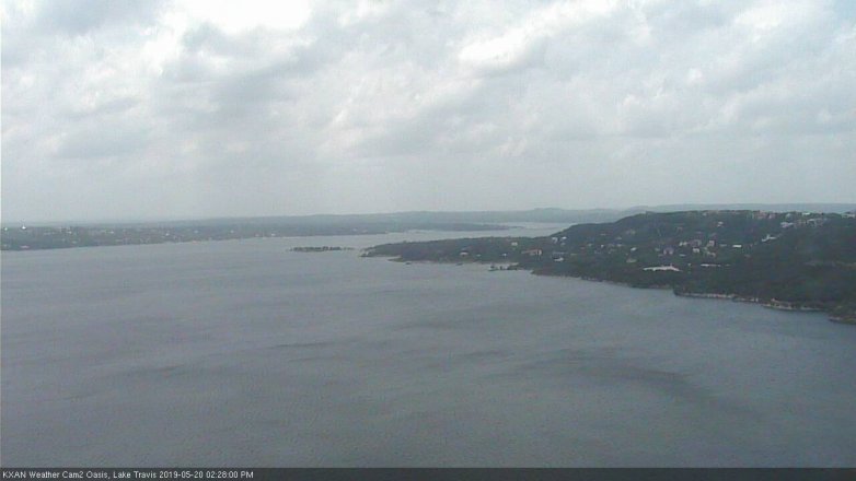 Lake Travis webcam, May 20, 2019 1:30 PM CT