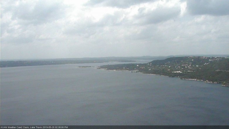 Lake Travis webcam, May 20, 2019 1:40 PM CT
