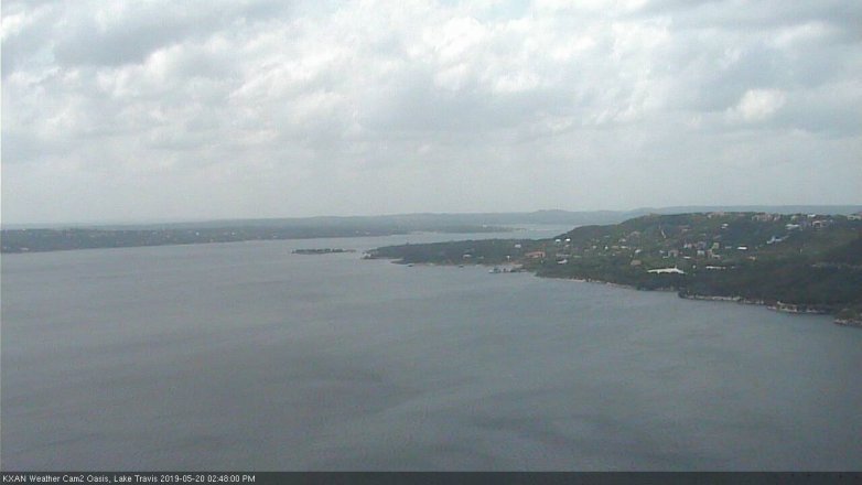Lake Travis webcam, May 20, 2019 1:50 PM CT