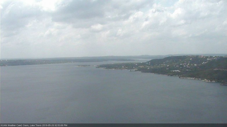 Lake Travis webcam, May 20, 2019 1:55 PM CT