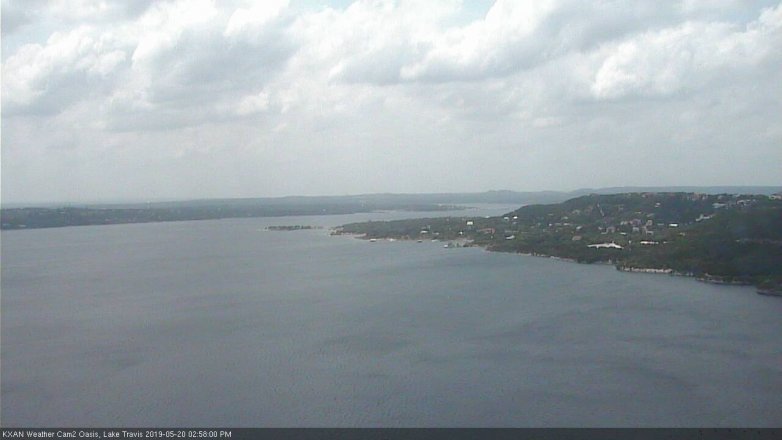 Lake Travis webcam, May 20, 2019 2:00 PM CT