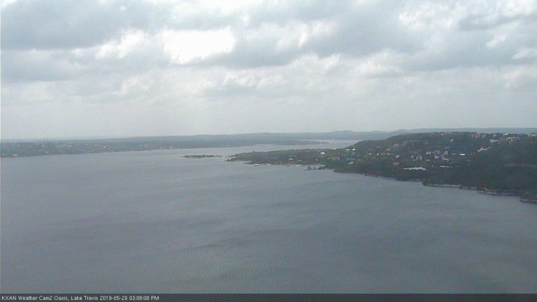 Lake Travis webcam, May 20, 2019 2:10 PM CT