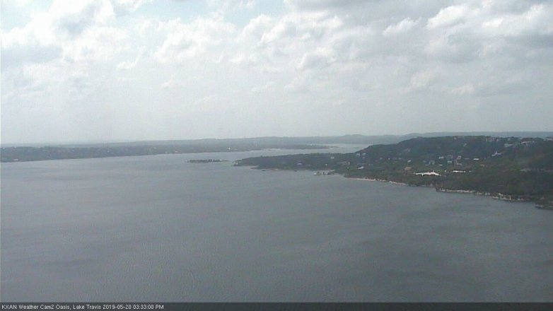 Lake Travis webcam, May 20, 2019 2:35 PM CT