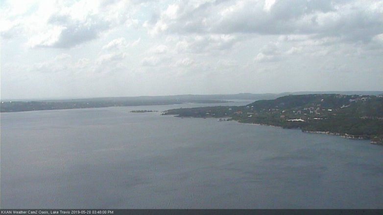 Lake Travis webcam, May 20, 2019 2:50 PM CT