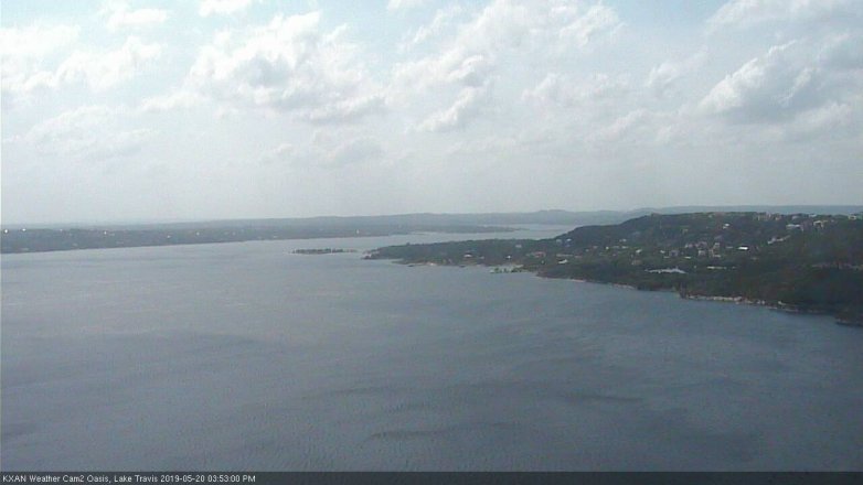 Lake Travis webcam, May 20, 2019 2:55 PM CT