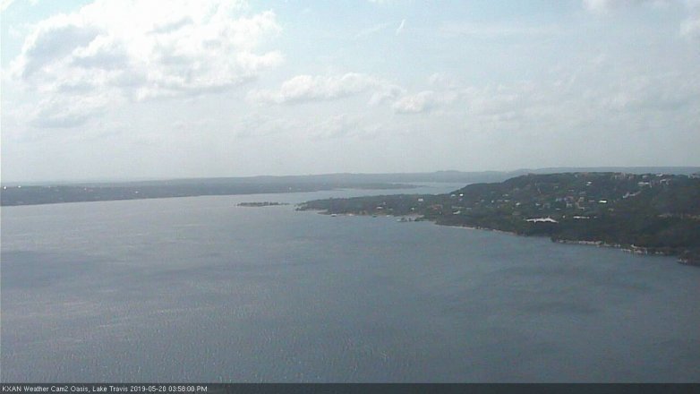 Lake Travis webcam, May 20, 2019 3:00 PM CT