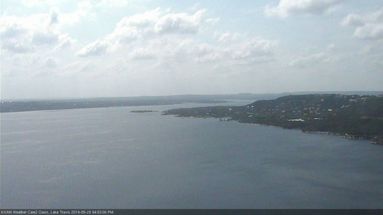 Lake Travis webcam, May 20, 2019 3:05 PM CT