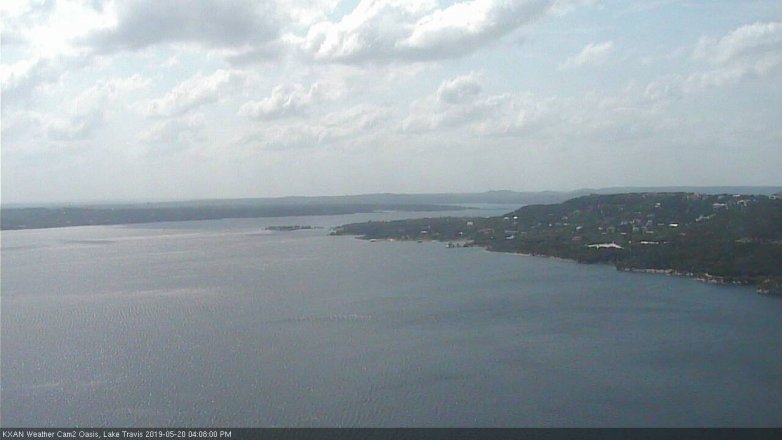 Lake Travis webcam, May 20, 2019 3:10 PM CT