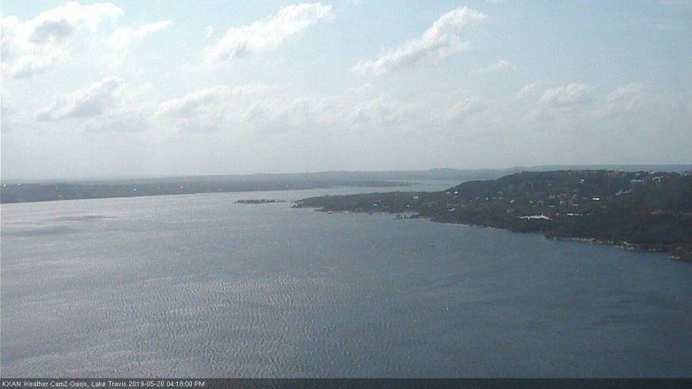 Lake Travis webcam, May 20, 2019 3:20 PM CT