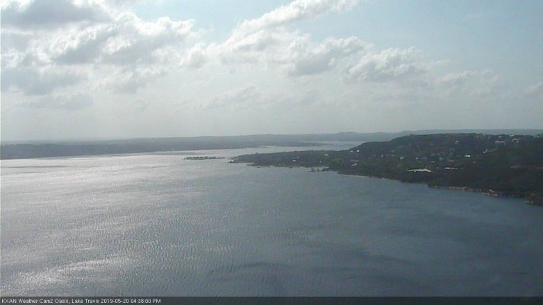 Lake Travis webcam, May 20, 2019 3:40 PM CT