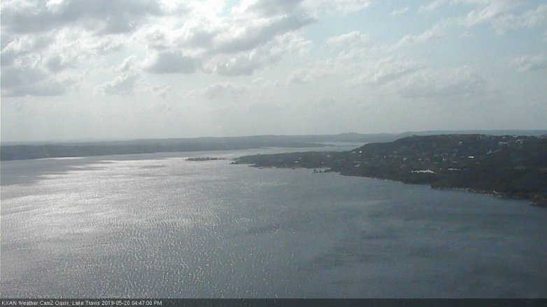 Lake Travis webcam, May 20, 2019 3:50 PM CT