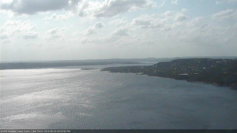 Lake Travis webcam, May 20, 2019 3:55 PM CT