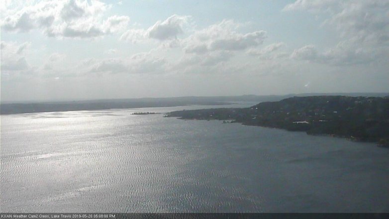 Lake Travis webcam, May 20, 2019 4:10 PM CT