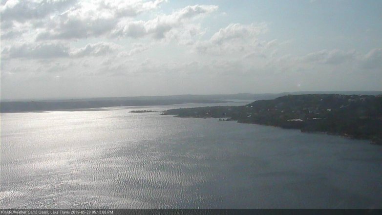 Lake Travis webcam, May 20, 2019 4:15 PM CT