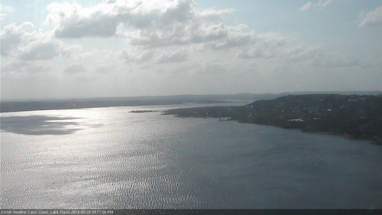Lake Travis webcam, May 20, 2019 4:20 PM CT