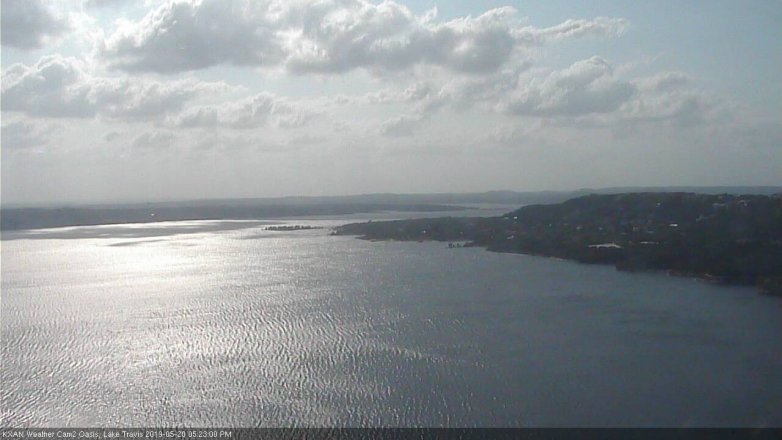 Lake Travis webcam, May 20, 2019 4:25 PM CT