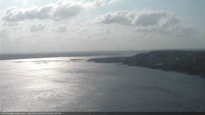 Lake Travis webcam, May 20, 2019 4:30 PM CT