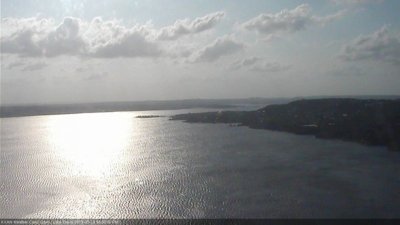 Lake Travis webcam, May 20, 2019 5:00 PM CT