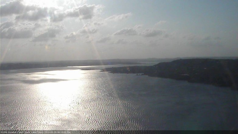Lake Travis webcam, May 20, 2019 5:20 PM CT