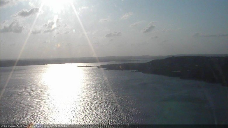 Lake Travis webcam, May 20, 2019 5:40 PM CT