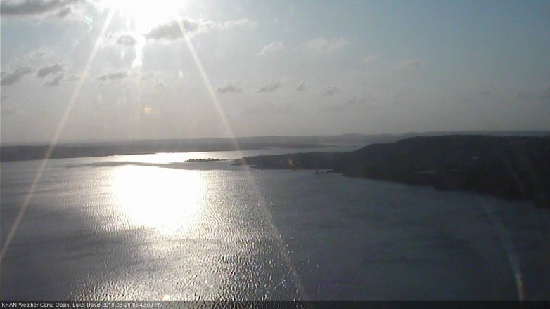 Lake Travis webcam, May 20, 2019 5:45 PM CT