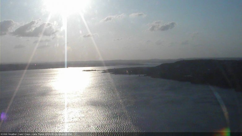 Lake Travis webcam, May 20, 2019 5:50 PM CT