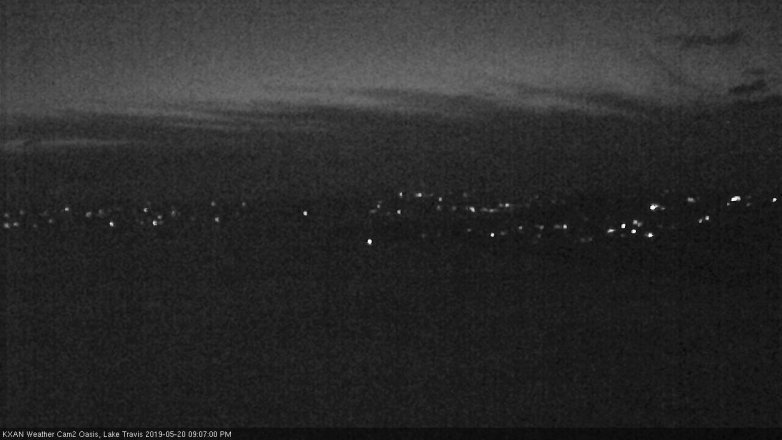 Lake Travis webcam, May 20, 2019 8:10 PM CT