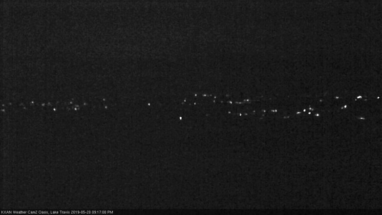 Lake Travis webcam, May 20, 2019 8:20 PM CT