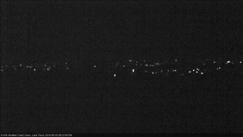 Lake Travis webcam, May 20, 2019 8:25 PM CT